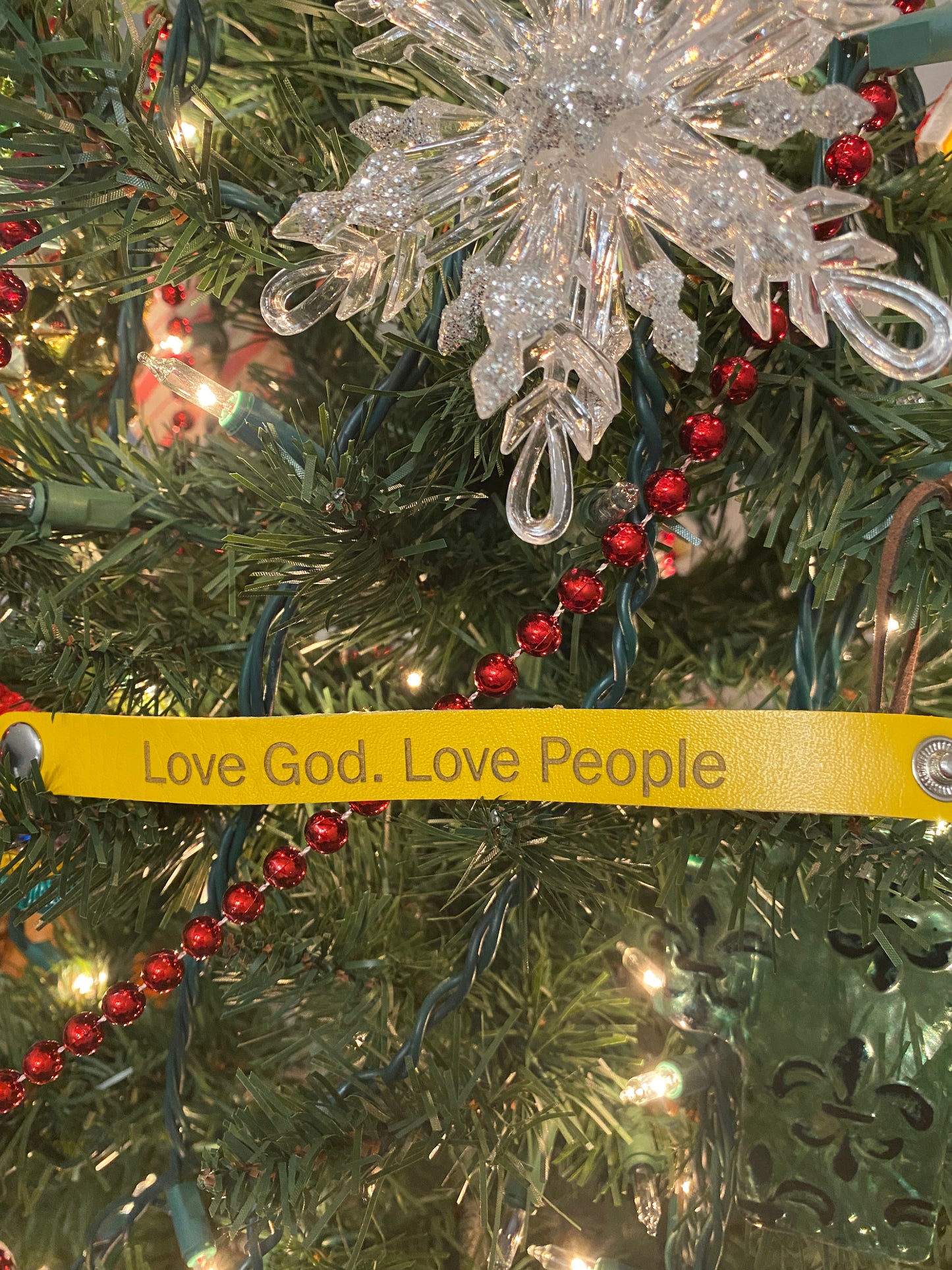 Love God. Love People Bracelet